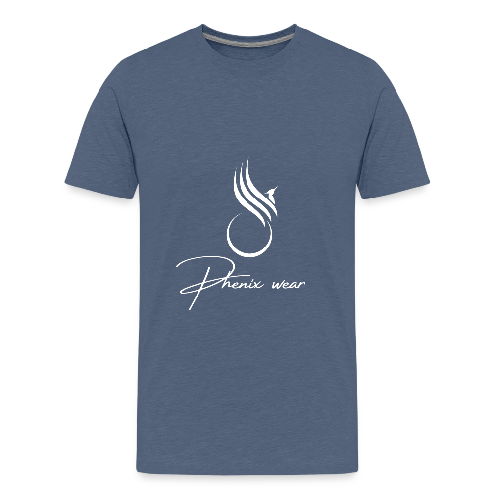 Phénix Wear Premium T-Shirt Ado - bleu chiné
